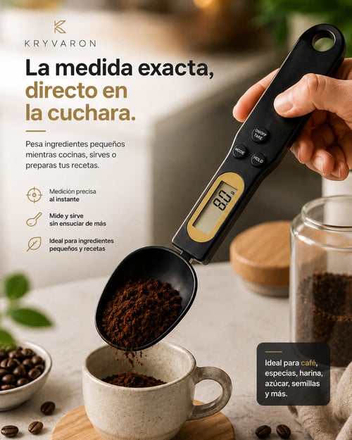 Cuchara Medidora con Balanza Integrada