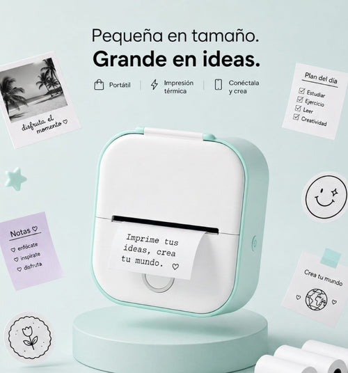 Mini impresora portátil