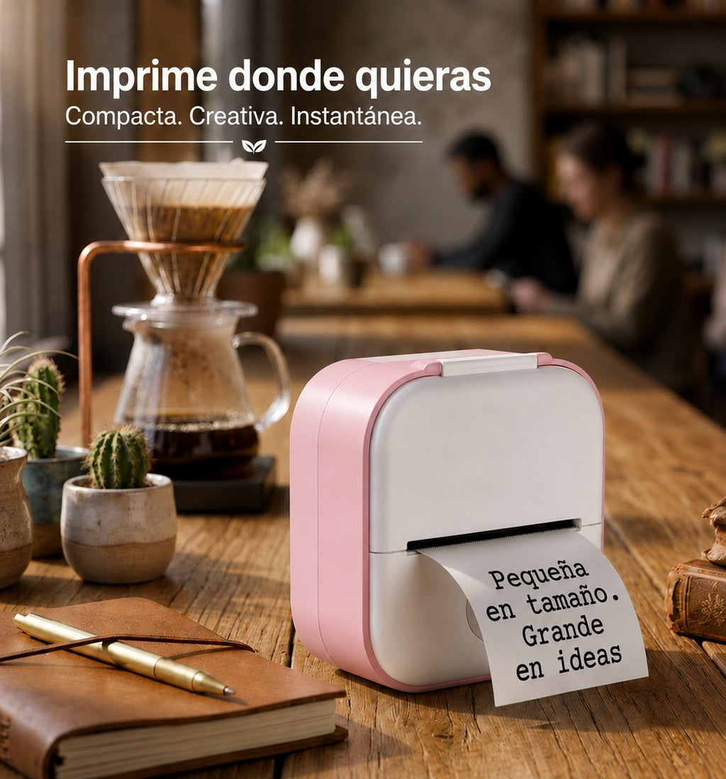 Mini impresora portátil