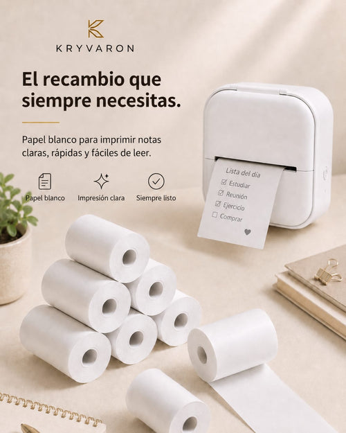 Rollos Térmicos para Mini Impresora