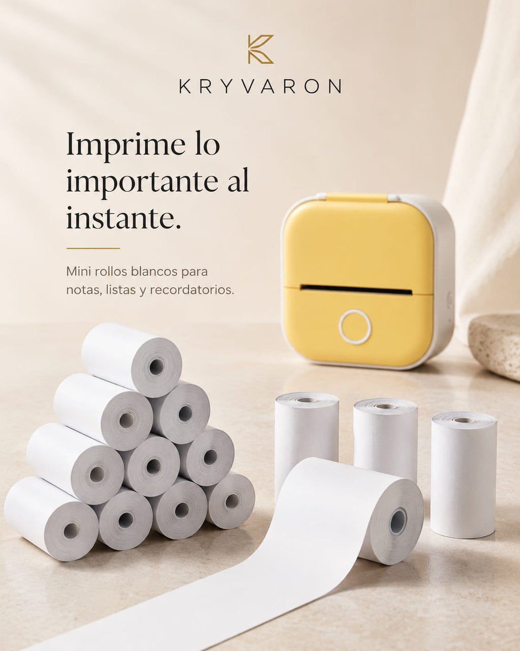 Rollos Térmicos para Mini Impresora